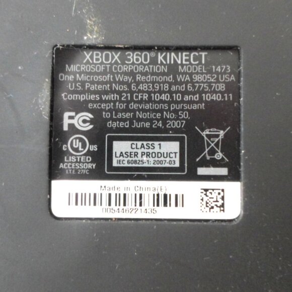 Microsoft Xbox 360 Kinect Sensor Bar Model 1473 - Picture 10 of 10